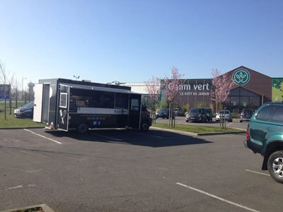 Emplacements du Food-Truck